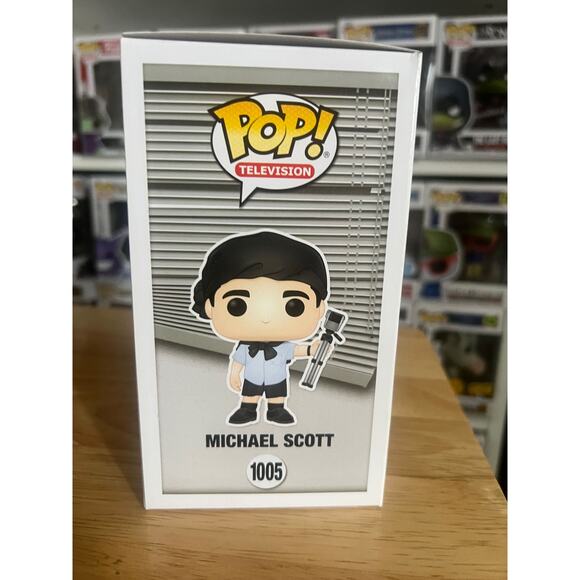 Michael Scott Survivor Funko Pop #1005 The Office Television TV Show Comedy - Picture 2 of 6